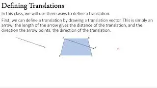 Translations Lesson