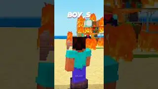 Boys Vs Girls Minecraft😤#shorts feed#minecarft#Boysvsgitl#Girlsvsboys#vs#shorts