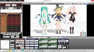 (MMD)- Как сделать так что бы отдельно танцевали 3 или более модели