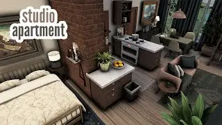 studio apartment \\ The Sims 4 speed build