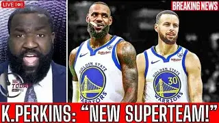 ESPN SC | "GOAT DUO! LeBron & Steph to JOINING the Warriors is perfect!" - K.Perkins | Warriors News