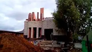 Строительство стен часть3
