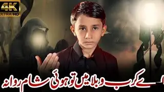 Noha 1443/2021 | aye karbobala mai to hoe sham rawana | Taqi abbas shah | 