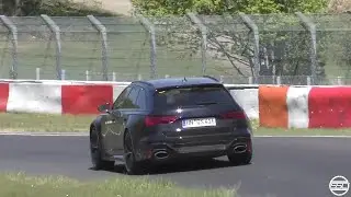 2020 Audi RS6 C8 MTM testing on the Nordschleife