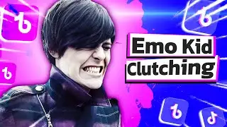 Emo kid Clutching meme. Why Emo Kid Holding Back?