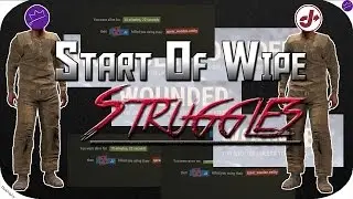 The Start Of Wipe Struggles! | Rust TRIO Survival S1 Part 1
