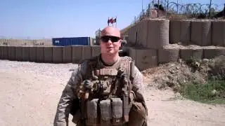 Marine in Afghanistan asks Mila Kunis to the 3/2 Marine Corps Ball