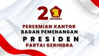 LIVE - PERESMIAN KANTOR  BADAN PEMENANGAN PRESIDEN