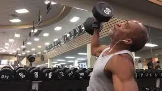 Over-Head Dumbell Lifts