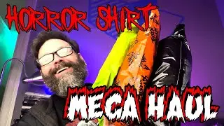 Mega Horror Haul: Horror Shirts And Such