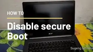 How to disable secure boot in acer laptop - fix can't boot from usb problem