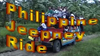 2000 Philipine Jeepney ride from Bacong to Timbao