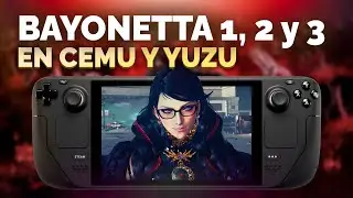 Mejores ajustes de Bayonetta 1, 2 y 3 en CEMU y Yuzu para Steam Deck 💖