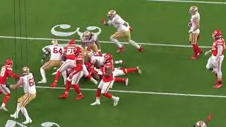 49ers run game vs KC 5 and 6 man fronts