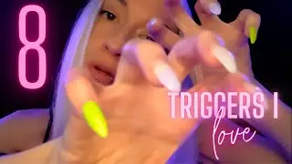 ASMR | 8 Triggers I LOVE from my FAVOURITE ASMRtists ❤️