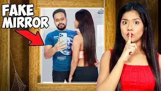 I Built a SECRET MIRROR ROOM to Spy on my Husband!😱OMG !