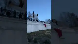 Insane skateboard trick! #skateboarding