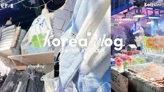 KOREA VLOG ⊹ ࣪ ˖ 🇰🇷 || shopping , olive young, hongdae etc!