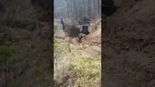 ГАЗ 69 по бездорожью