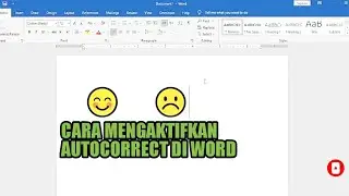 CARA AKTIFKAN AUTOCORRECT DI WORD