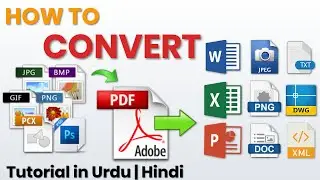 How to Convert PDF To Word | Convert PDF To Any File | Without Converter Free | In Urdu | Hindi