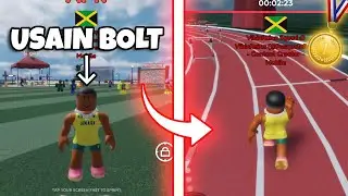 I Became USAIN BOLT And Rolled EVERYONE In Roblox Track & Field Infinite