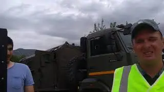 Новгородские менты, охотники за удачей, в Гергебиле.