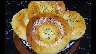Узбекская лепешка. Оби-нон - лепешка на каждый день. Лепешки на ифтар