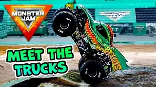Meet The Monster Trucks: Dragon, Zombie, Monster Mutt & MORE