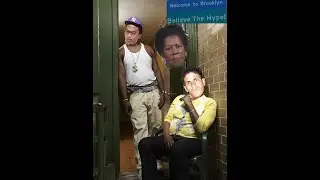 Silverback moves in on the Brooklyn Skank with Yankee Tough Guy's help