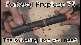 Portasol ProPiezo 75 VS Bernzomatic ST250 Butane Soldering Iron: Heat up time