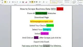 Free download yellow pages tool