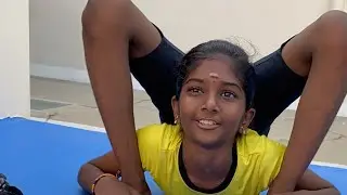 Yoga demo by little yoga kids live! 