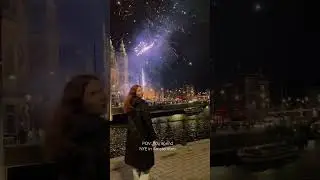 NYE in Amsterdam #solofemaletravel #amsterdam #nye