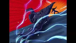 Black Panther Illustration Process - Time Lapse