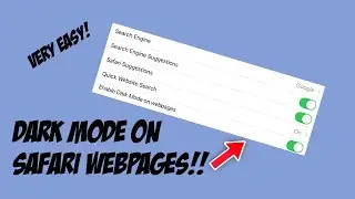 How to Get Dark Mode on Safari Webpages