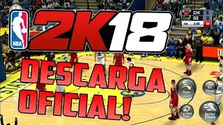 YA SALIÓ! DESCARGA NUEVO INCREIBLE NBA 2K18 OFICIAL PARA ANDROID APK!