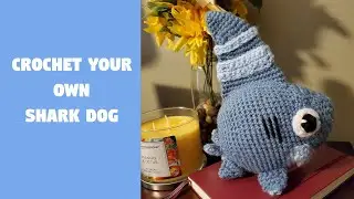Crocheted Shark Dog Pattern