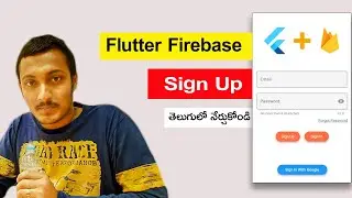 Flutter to Firebase Authentication sign up #57 | Using Email and Password