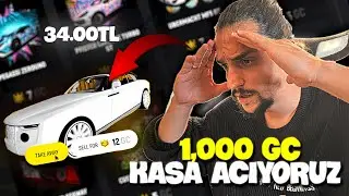 1.000 GC'LİK KASA AÇTIM EFSANE ARABALAR ÇIKARDIM | GRAND RP KASA AÇILIMI
