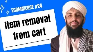 eCommerce Website - Part 24 | Streamlining Item Removal from Cart and Local Storage