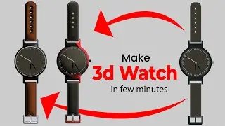 How to Make a 3D Watch in illustrator: a step by step guide for 2022!