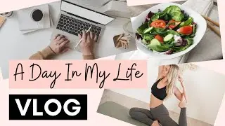 WORK FROM HOME DAY IN MY LIFE VLOG | How I Stay Productive Working From Home As An Entrepreneur
