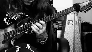 Megadeth- Conquer Or Die guitar solo cover
