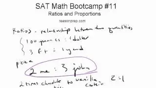 *OLD* Ratios and Proportions, SAT Math Bootcamp #11