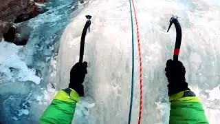 Arrampicata sul ghiaccio - Armentarola - Dolomiti