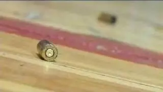 Shooting at the laptop