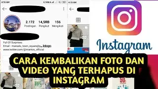 Cara kembalikan foto dan video yang terhapus di akun instagram