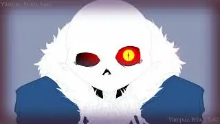 Red lips - ANIMATION MEME  * WARING FLASH *  (loop) Vampiretale Vampire Sans