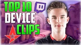 Top 10 Most Viewed Dev1ce CSGO Twitch Clips Of All Time!